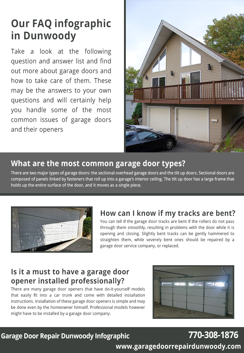 Garage Door Repair Dunwoody Infographic